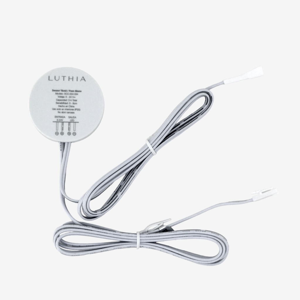 Switch Sensor Táctil Atenuable (Atraviesa Materiales) | Sobrepuesto (12-24v 4A)