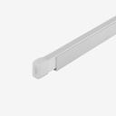 [BAL.352.020] Base Aluminio 2mt | Canal Montaje Manguera Neón 24V