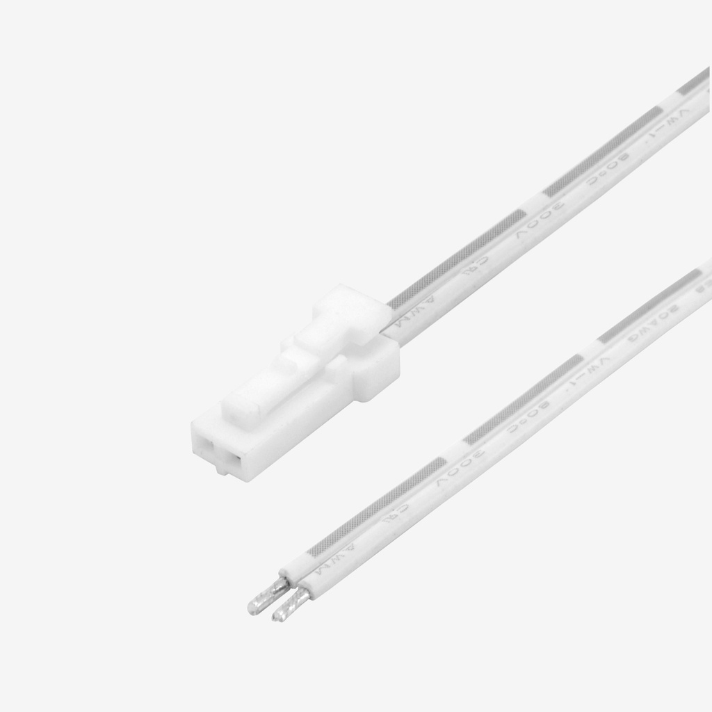 [F] VOLTA ¦ Cable VLT (Macho) > Cableado – Unicolor 2CH 25cm