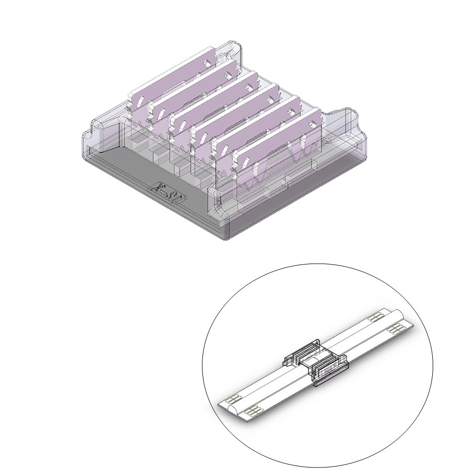 KELVIN ¦ Conector Tira COB > Tira COB – RGB+WW 6H IP20 PCB:12mm
