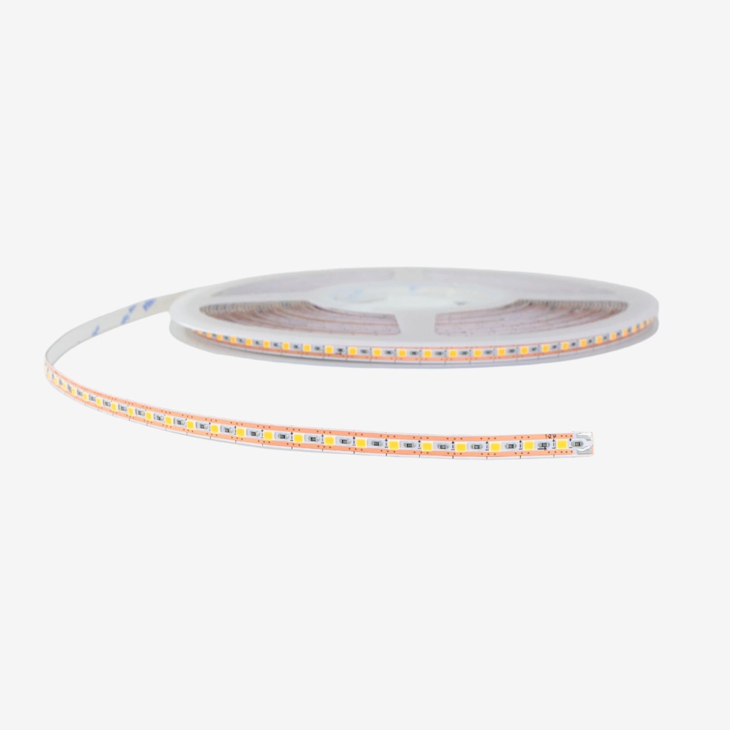 [F] Tira 6m "Slim 5mm" 150 LED/mt SMD2025 12V Blanco Puro 6000K  IP20.Interiores 7w/mt