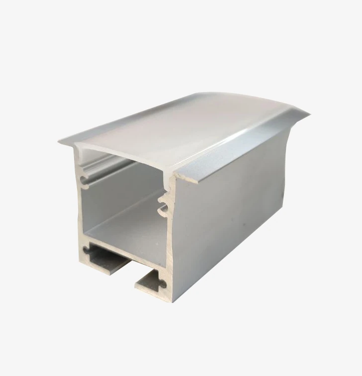 KIT Perfil Aluminio 2mt | Empotrable Grande | Incluye 2 Tensores Fijación