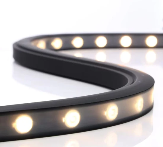 Tira 2m | WallWasher Flexible 24V 18W/m 48 LED/m 3000K 4MT IP67.Sellada | Optica 30º