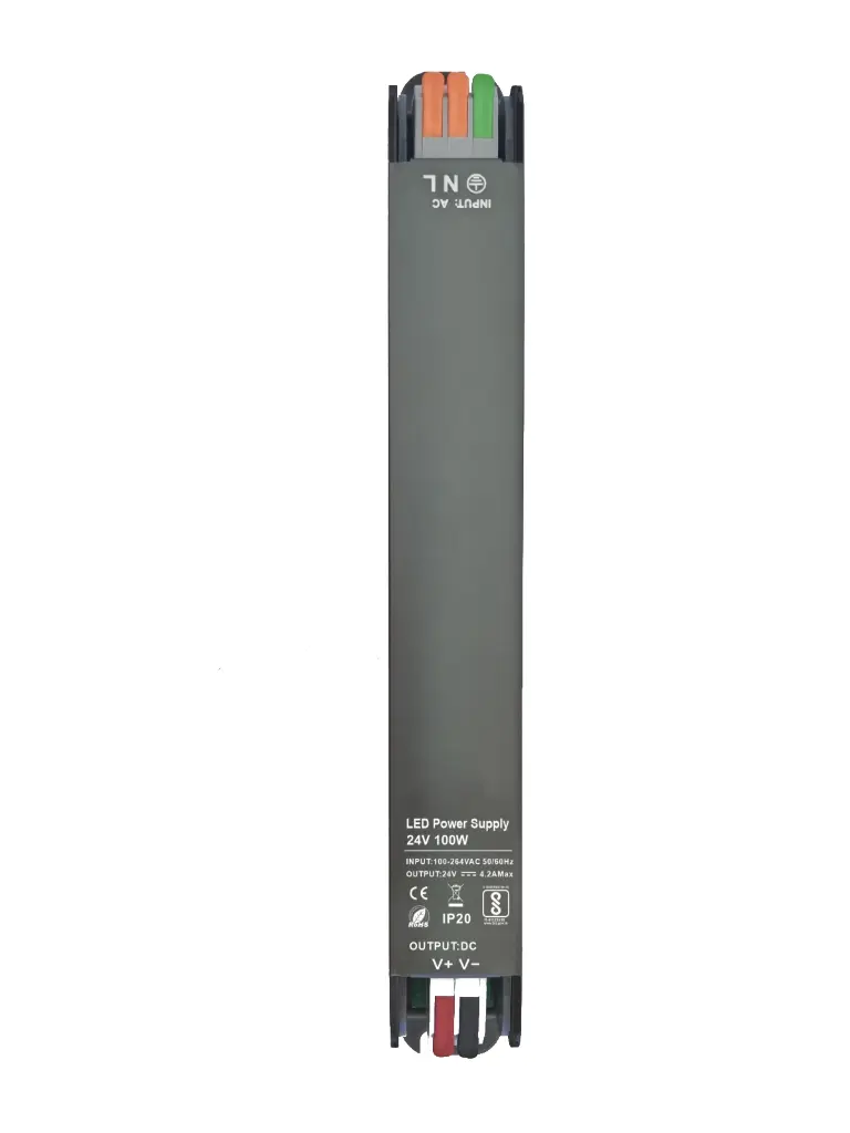 Fuente de poder - 24v 100w 4.1A (IP20) - Interiores - Angosta