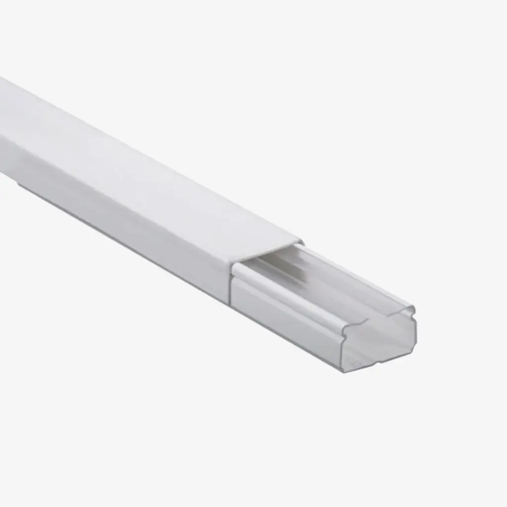 Canaleta Plástica 2mt 20x12mm | Con Adhesivo