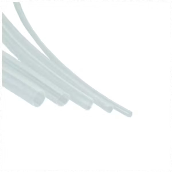 1m | Tubo Termoretráctil Transparente  ⌀7.5mm / .30” / 5/16 | Para tiras 8mm [Permite Venta Granel: Multiplos 5m]