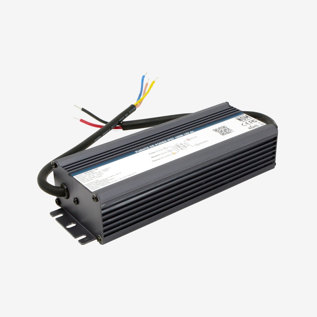 Fuente de poder - 24v 60w 2.5A (IP67) - Exteriores