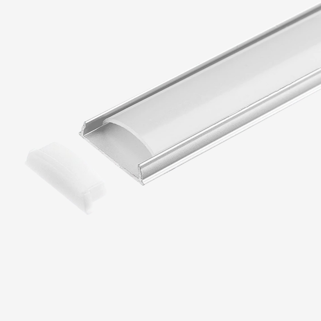 [PAL.048.020] KIT Perfil Aluminio 2mt | Doblable |