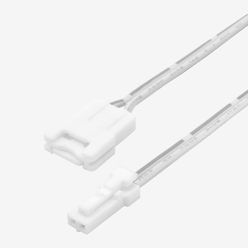 VOLTA ¦ Cable VLT (Macho) > [Tira LED] – Unicolor 2CH 10cm