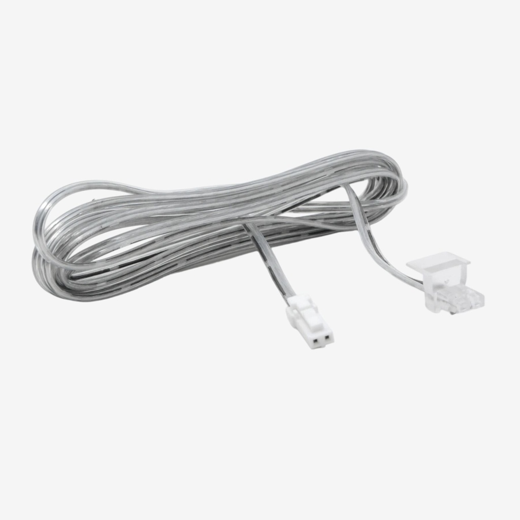 VOLTA ¦ Cable VLT (Macho) > [Tapa Perfil Conectable] – Unicolor 2CH 2.00mt