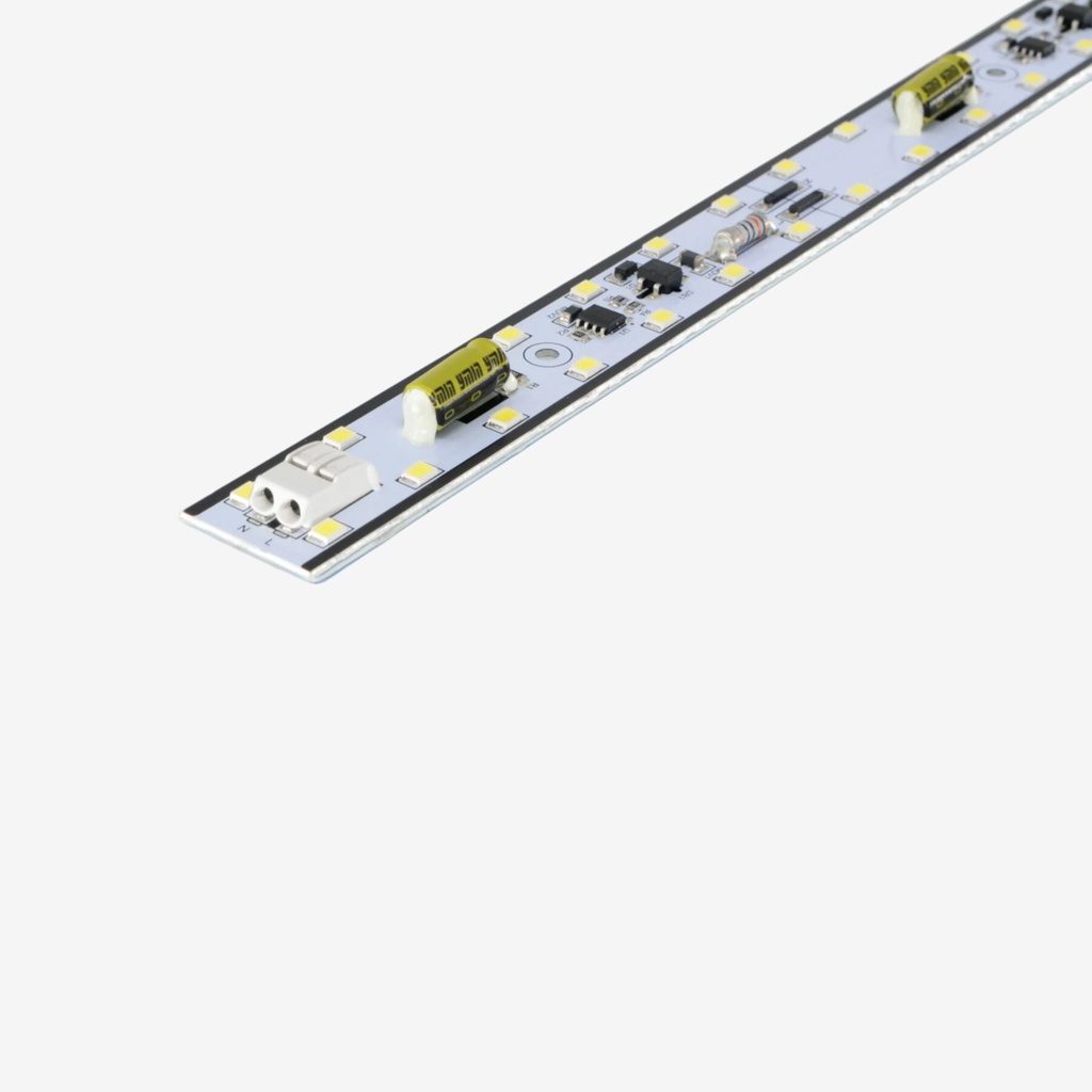 Barra LED Driverless | 42 LED 120V Blanco Puro 6000K 32.79cm IP20.Interiores 12W CRI90