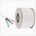 [CAB.002.402-R100] Rollo 100m | Cable RGB 4 x AWG22 IP20 100% Cobre (Recubierto Blanco)
