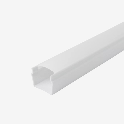 [PPL.109.020] [PPL.109.020] KIT Perfil PVC 2mt | Sobrepuesto con Adhesivo |  Compatible con Manguera LED RGB