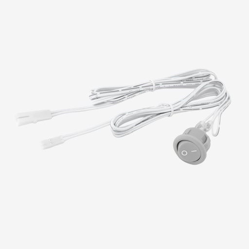 [SCO.003.002] Interruptor Basculante Balancín (5-24V 3A) | Empotrable | Cable 100+100cm