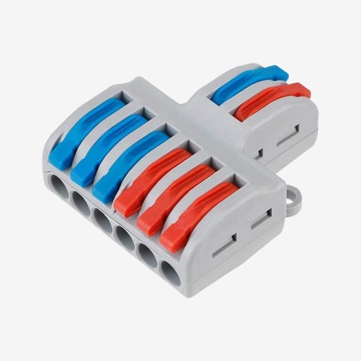[ACC.004.604] JOULE ¦ Conector Rapido Distribución [Cableado > Cableado AWG28-12] | 3S 2P IP20 20A