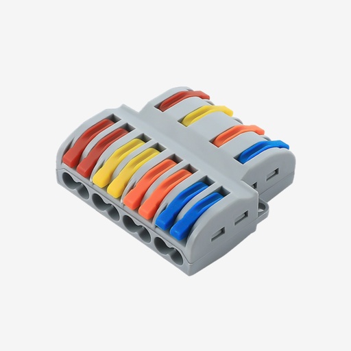 [ACC.004.608] JOULE ¦ Conector Rapido Distribución [Cableado > Cableado AWG28-12] | 4S 4P IP20 20A