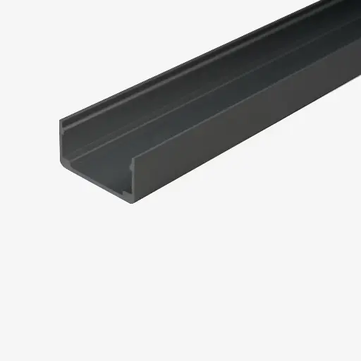 [BAL.584.020] Base Aluminio 2mt | Para Wall Washer 3D 1616mm | Black
