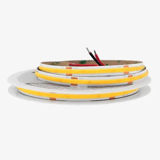 [TBB.6223.022] Tira 480 LED/mt COB 24V Blanco Puro 6000K 5MT IP65.Exteriores 11w/mt PCB:8mm CRI+95