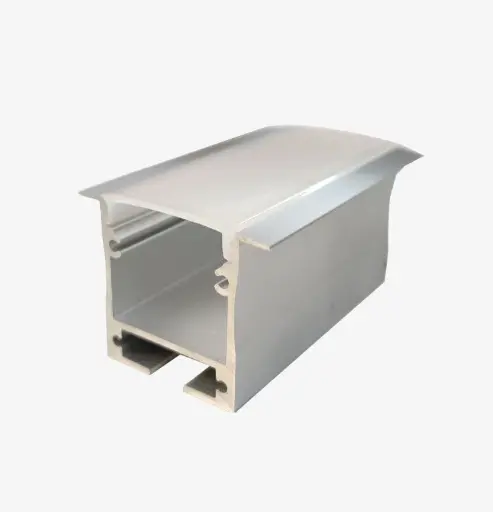 [PAL.054.020] KIT Perfil Aluminio 2mt | Empotrable Grande | Incluye 2 Tensores Fijación