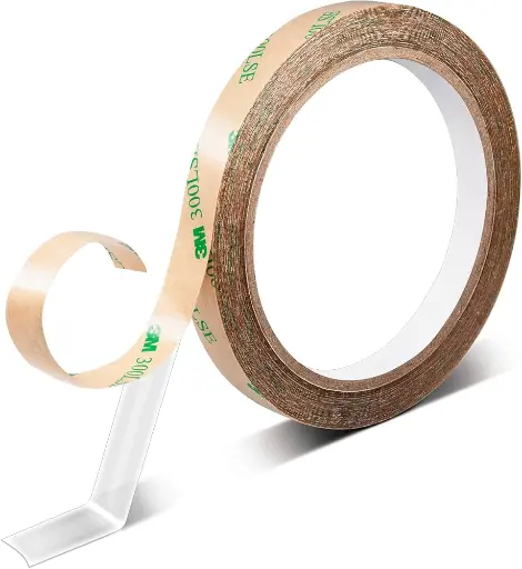 [ADH.201.074-R] Cinta doble cara Transparente | 10mm | Rollo 55m 