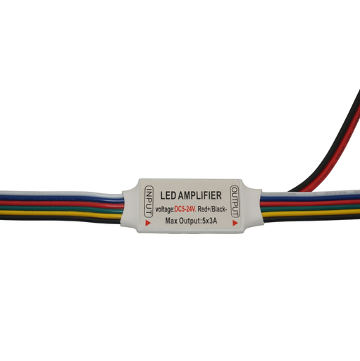 [SCO.002.502] Repetidor RGB+2W | 12V 5x3A – Slim