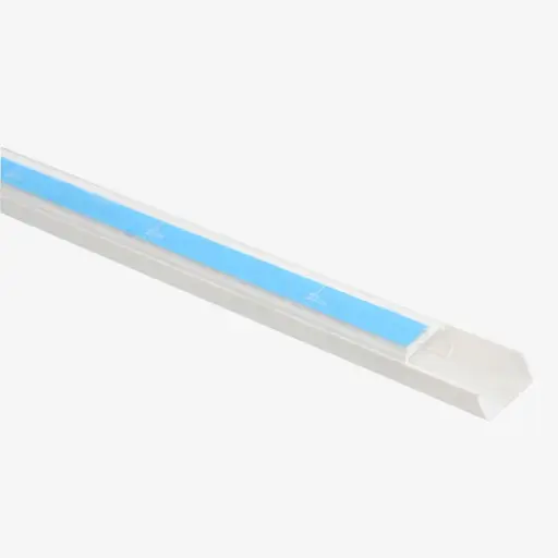 [CPL.102.020] Canaleta Plástica 2mt 13x7mm | Con Adhesivo