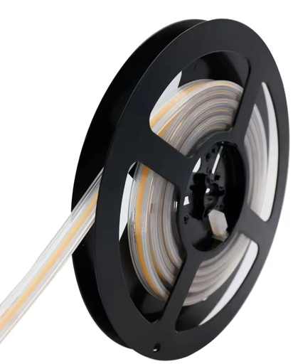 [TBB.3424.032] Tira 10m “Corriente Constante” 480 LED/mt COB 24V Blanco Calido 3000K IP68.Sumergible 10.0w/mt CRI+95 FCB:8mm