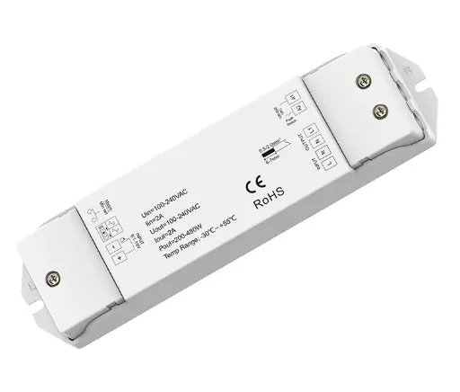 [SCO.072.122] [BAJO PEDIDO] CHROMA | Convertidor Señal 0-10 V → TRIAC WIFI + RF + Switch Externo | 100-240 V~ 1x2.0A – Carcasa Plástica