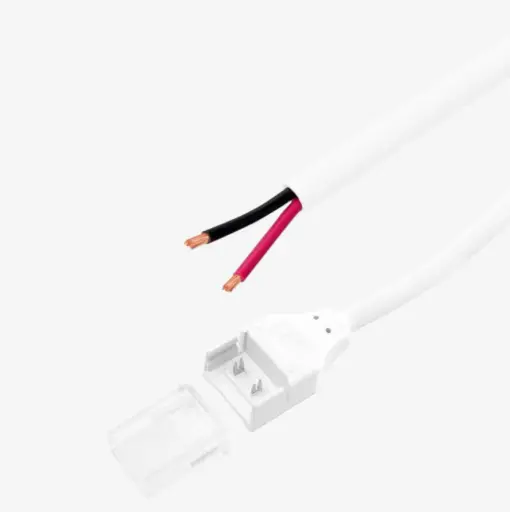 [ACC.022.215] ★ MAXWELL | Cable Tira > Cableado – Unicolor 2CH | Tira 10 - 11mm / PCB 8mm | Compatible con Tiras Driverless COB, y Tiras Bajo Voltaje IP67 IP68 | Grado IP65 si se usa en conjunto con sellador  | 5.0 A máx.
