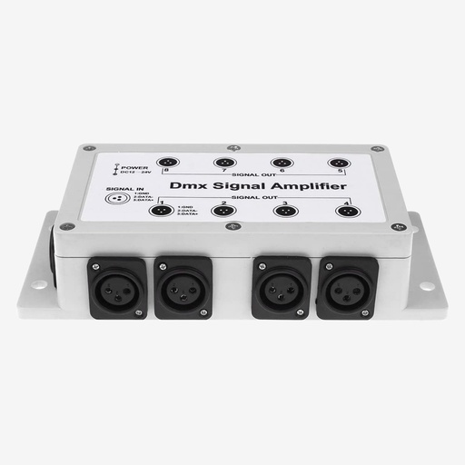 [SCO.007.052] Repetidor / Amplificador Splitter DMX 8CH 12-24V