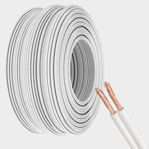 [CAB.001.202] Cable SPT 2 x AWG14 (Blanco)