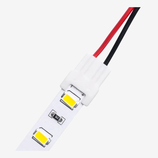 [ACC.002.222] VOLTA ¦ Conector [TiraLED ] >> [Cableado] – Unicolor 2H [Sin Cable] 10mm