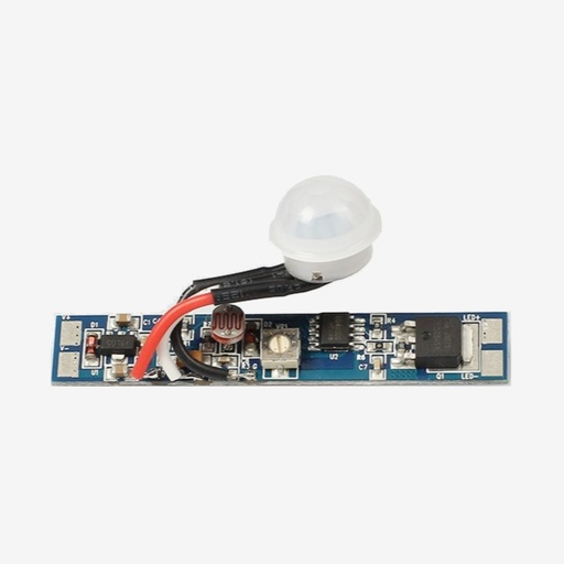 [SCO.004.212] Switch Sensor Fotocelda con Detector de Movimiento PIR - Interno (12-24v 8A)